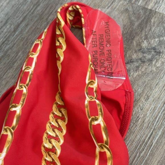 Show Me Your MuMu Red Italia Off the Chain Bathing Suit - Picture 16 of 16